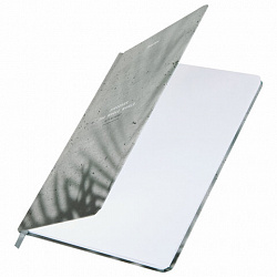 Блокнот с резинкой в клетку 96 л., А5 145х203 мм, твердая обложка, BRAUBERG, "Тени", 116324