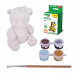 ФИГУРКА ИЗ ГИПСА с красками и кистью для росписи, ассорти, BRAUBERG KIDS, 665203