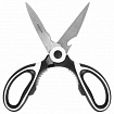 Ножницы кухонные DASWERK (ДАСВЕРК), 210 мм, с орехоколом, открывашкой, футляром для лезвий, 608904