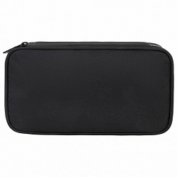 Пенал-органайзер BRAUBERG, 1 отделение, органайзер, полиэстер, 22х11,5x6 см, черный, 272309
