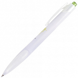 Ручка шариковая автоматическая с грипом BRAUBERG "Herb Time", СИНЯЯ, корпус ассорти, узел 0,7 мм, линия письма 0,35 мм, 141286