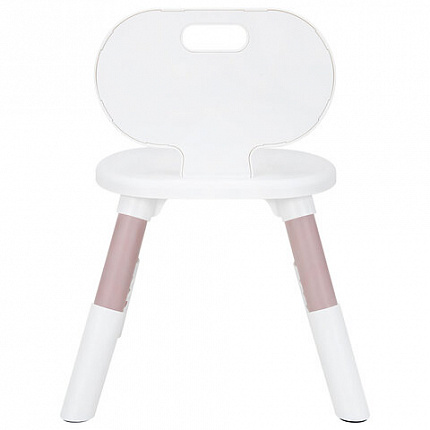 Стул детский BRABIX KIDS CC-001, 2-8 лет, пластик розовый + белый, 533294