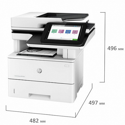 МФУ лазерное HP LaserJet Enterprise M528dn "3 в 1", А4, 42 стр./мин., 150000 стр./мес., ДУПЛЕКС, АПД, сетевая карта, 1PV64A