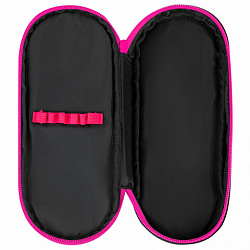 Пенал-футляр BRAUBERG, 1 отделение, органайзер, полиэстер, 22x9х5 см, "Angry kitty", 273566