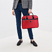 Сумка портфель BRAUBERG DANDY с отделением для ноутбука 15,6", 3 кармана, "Dialog", красная, 30х40х7 см, 240462