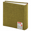 Фотоальбом BRAUBERG на 300 фото 10х15 см, ткань, хаки, 391188