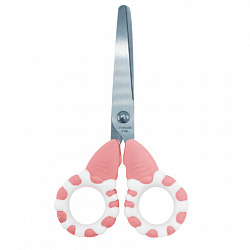 Ножницы FUNSTER (ФАНСТЕР) 130 мм, фигурные ручки ЛЕДЕНЦЫ из ABS пластика, в дисплее, 238853