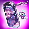 Пенал ЮНЛАНДИЯ, 1 отделение, 1 откидная планка, карман, EVA покрытие soft-touch, 22х10х5 см, "Sky Girl", 273183