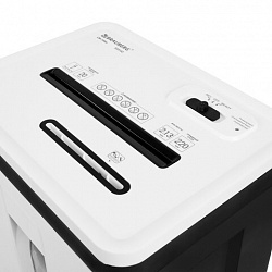 Уничтожитель (шредер) BRAUBERG PROFESSIONAL CM-720m, "Heavy Duty", 5 уровень секретности, 2х13 мм, 7 листов, корзина 20 литров, 533132