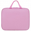 Папка на молнии с ручками STAFF EVERYDAY А4, полиэстер, нежно-розовый, 272184