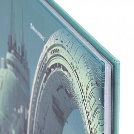 Дневник 5-11 класс 48 л., твердый, BRAUBERG, глянцевая ламинация, с подсказом, "Космический корабль", 107189