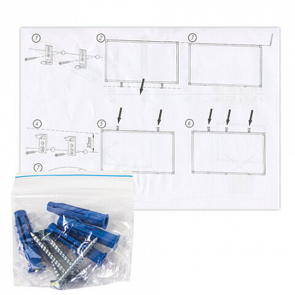Доска магнитно-маркерная 45х60 см, ПВХ-рамка, ГАРАНТИЯ 10 ЛЕТ, РОССИЯ, STAFF, 236157