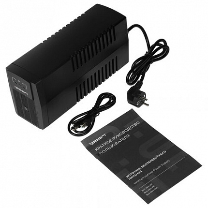 Источник бесперебойного питания IPPON Back Basic 650 IEC, 650 ВА (360 Вт), 3 разъема, 337477