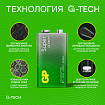 Батарейка 1 шт., GP Super G-Tech, Крона (6LR61, 6LF22, 1604A), алкалиновая, в пленке, 1604A-5S1