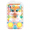 Водная игра МИЛЫЕ ЗВЕРЯТА, 13х7 см, колечки, ассорти, 3 вида, JOLLY JOT (ДЖОЛЛИ ДЖОТ), 665999