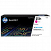 Картридж лазерный HP (W2123A) Color LaserJet M554/M555, №212A, пурпурный, оригинальный, ресурс 4500 страниц