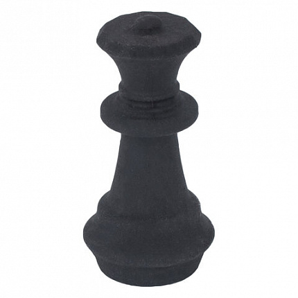 Ластики фигурные ЮНЛАНДИЯ "Шахматы" НАБОР 6 шт., черно-белые, 229593.