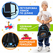 Рюкзак BRAUBERG KIDS PLAY детский, 1 отделение, 3 кармана, Funny wheels, 29х23х12 см, 273149
