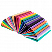 Пористая резина/фоамиран А4, 2 мм, НАБОР, 30 листов, 30 цветов, яркие цвета, ОСТРОВ СОКРОВИЩ, 665664