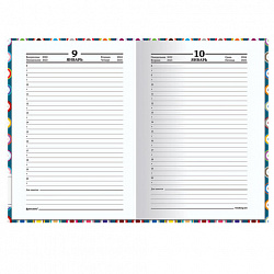 Ежедневник датированный на 4 года А5 135х207 мм BRAUBERG ламинированный 192 л., "Оптимизм", 129237