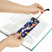 Закладка для книг с линейкой 3D-ОБЪЕМНАЯ BRAUBERG, "Вселенная", с декоративным шнурком, 125757