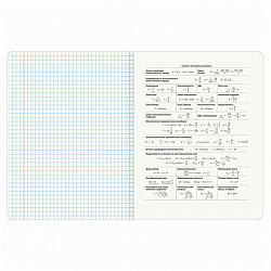 Тетрадь предметная "ANIME" 48 л., глянцевый УФ-лак, ФИЗИКА, клетка, BRAUBERG, 404542