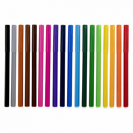 Фломастеры 18 ЦВЕТОВ CENTROPEN "Пингвины", смываемые, вентилируемый колпачок, 7790/18ET, 7 7790 1886