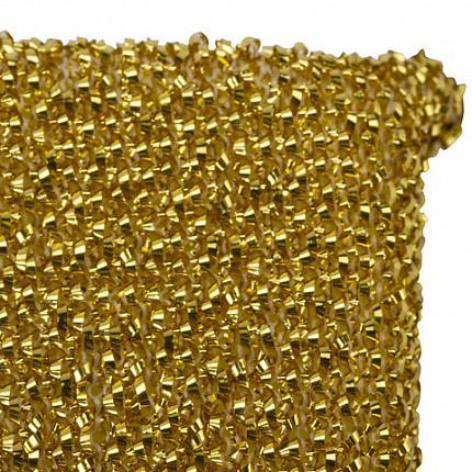 Губки для посуды 11,5х7,8х2,8 см, КОМПЛЕКТ 2 шт., поролон в металлизированной оплетке, LAIMA К1011, 601592