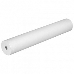 Простыня белая рулонная с перфорацией 100 шт., 80х200 см, СМС 14 г/м2, ЧИСТОВЬЕ, 600-491