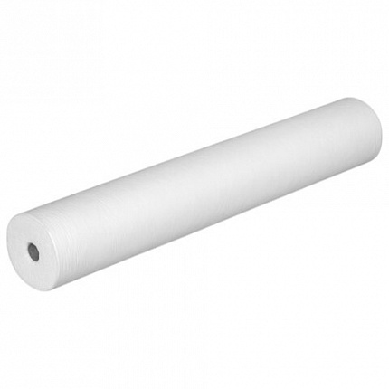 Простыня белая рулонная с перфорацией 100 шт., 80х200 см, СМС 14 г/м2, ЧИСТОВЬЕ, 600-491