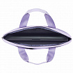 Сумка портфель HEIKKI ULTRA (ХЕЙКИ) с отделением для ноутбука 15,6", Lavender, лавандовая, 28х39х3 см, 272610