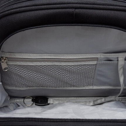 Ранец GRIZZLY анатомическая спинка, c бейджем, для мальчиков, "BLACK CAR", 36х28х20 см, RAz-587-7/1