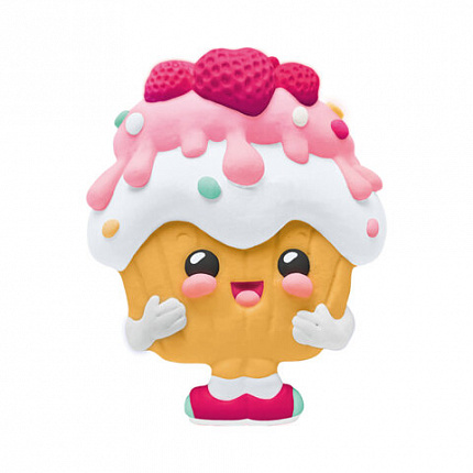 Фигурка-раскраска из гипса "С открыткой", с красками и кистью, ассорти, BRAUBERG KIDS, 666011