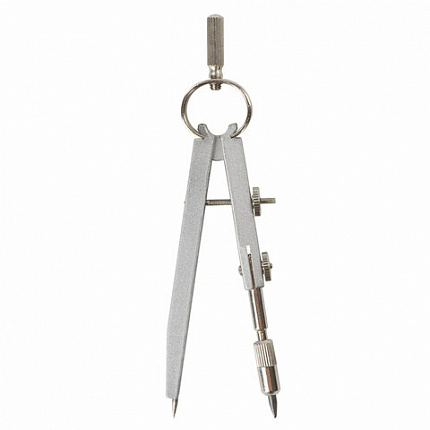 Готовальня BRAUBERG "Student Oxford", 5 предметов циркуль + кронциркуль, держатель, грифель, точилка, 210338