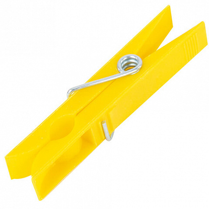 Прищепки бельевые 7 см, КОМПЛЕКТ 20 штук, пластик, ассорти, PRIMILA (ПРИМИЛА) BASIC, 700514