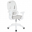 Кресло детское с поясничной поддержкой BRABIX KIDS "MG-225", сетка/ткань TW, серое, 533318
