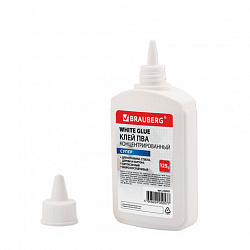 Клей ПВА-СУПЕР BRAUBERG (керамика, ткань, кожа, дерево, бумага, картон), 125 г, 222927
