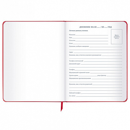 Дневник 1-11 класс 48 л., кожзам (твердая), шелкография, BRAUBERG, "Anime", 106225