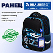 Ранец BRAUBERG FIT, 2 отделения, "Супермашина", 38х27х14 см, 272024