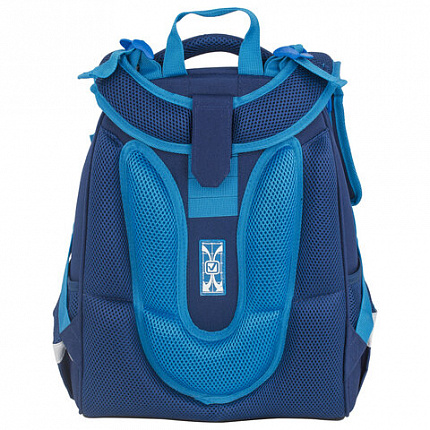 Ранец BRAUBERG PREMIUM, 2 отделения, с брелком, Techno, 38х29х16 см, 227812