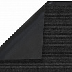 Коврик придверный 90х150 см, ЧЕРНЫЙ, влаго-грязезащитный, 450 г/м2, ребристый, PRIMILA (ПРИМИЛА) EXTRA, 701031
