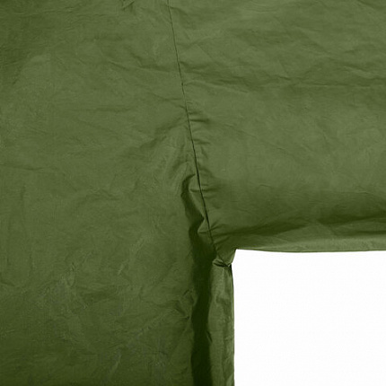 Дождевик плащ на кнопках, EVA, многоразовый прочный, чехол в комплекте, универсальный размер, зеленый, SHAMAANI (ШАМААНИ), 610933