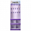 Стойка напольная для размещения товара FUNSTER, 180x60x40 см, 3 полки, 16 крючков, 507854