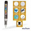 Маркер меловой БЕЛЫЙ, влагостираемый, 3 мм, для гладких поверхностей, MUNHWA "Black Board Marker", BM-05
