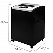 Уничтожитель (шредер) BRAUBERG PROFESSIONAL PS-4090s, "HeavyDuty", A3, 2 уровень секретности, 4 мм, 40 листов, корзина 90 литров, 532596