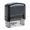 Штамп самонаборный 3-строчный, оттиск 38х14 мм, синий без рамки, TRODAT IDEAL 4911 P2, КАССА, 168224