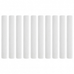 Мел белый круглый мягкий 10 штук, BRAUBERG "АКАДЕМИЯ", картонная упаковка, европодвес (АЛГЕМ), 271147