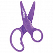 Ножницы ЮНЛАНДИЯ "ЁЖИК", 127 мм, безопасные пластиковые лезвия, эргономичные ручки, ассорти, 236982