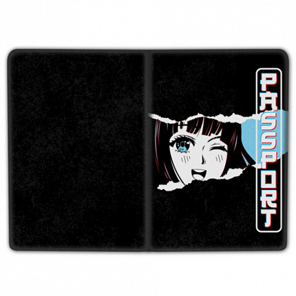 Обложка для паспорта "Cool Mix", 10 дизайнов ассорти, цветной принт, ПВХ, STAFF, 238340