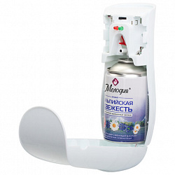 Сменный баллон 250 мл МЕЛОДИЯ "Альпийская свежесть", для автоматических освежителей, универсальный, 605228